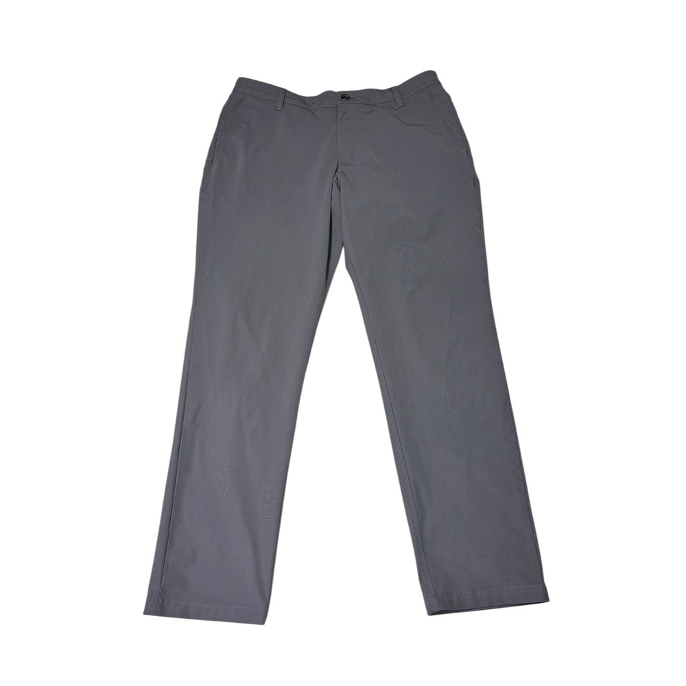 BirdDogs Mens Gray Performance Golf Dress Pants Size 34x28 Stretch